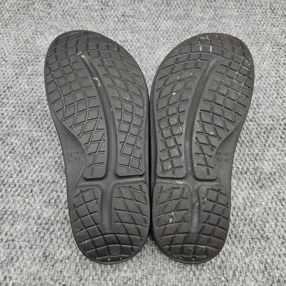 Oofos Mens 9 Womens‎ 11 Black OOahh Recovery Slide Sandals Comfort Athletic Shoe